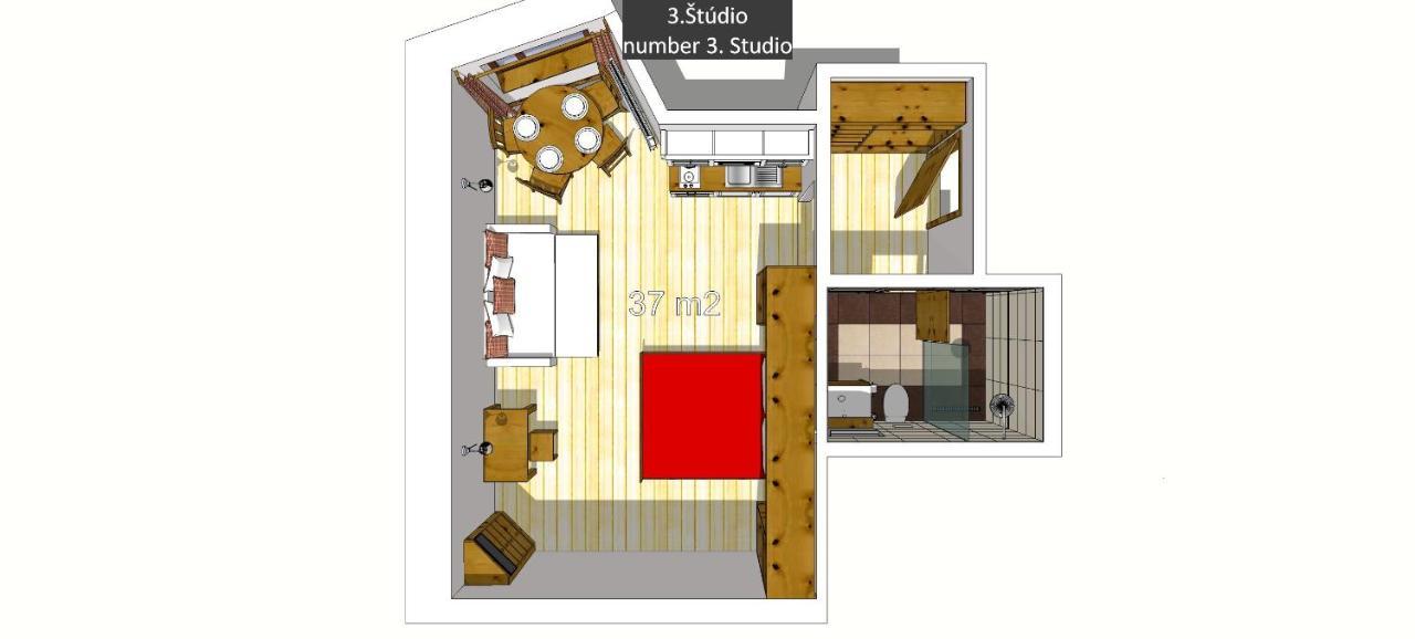 Quota 1010 Apartment Vysoke Tatry Luaran gambar
